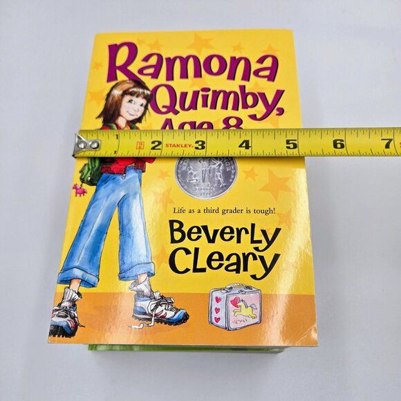 Beverly Cleary Book Lot 8 Books Paperback Ramona Collection Read - Picture 10 of 16